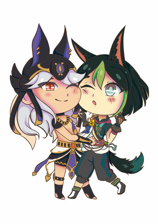 Pairs sticker