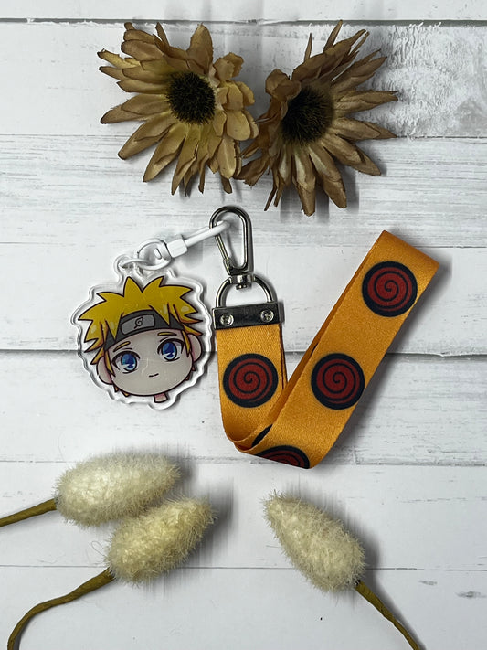 Naruto lanyard