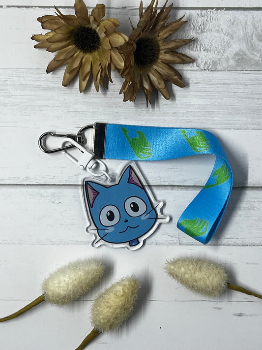 Happy lanyard