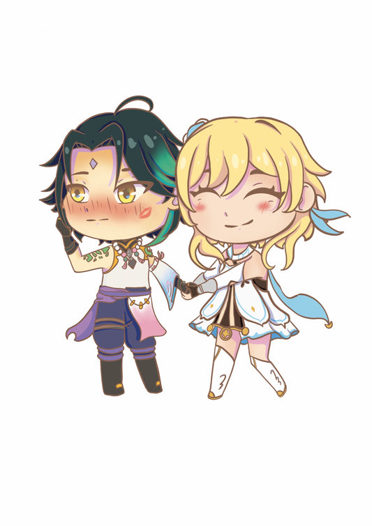 Pairs sticker